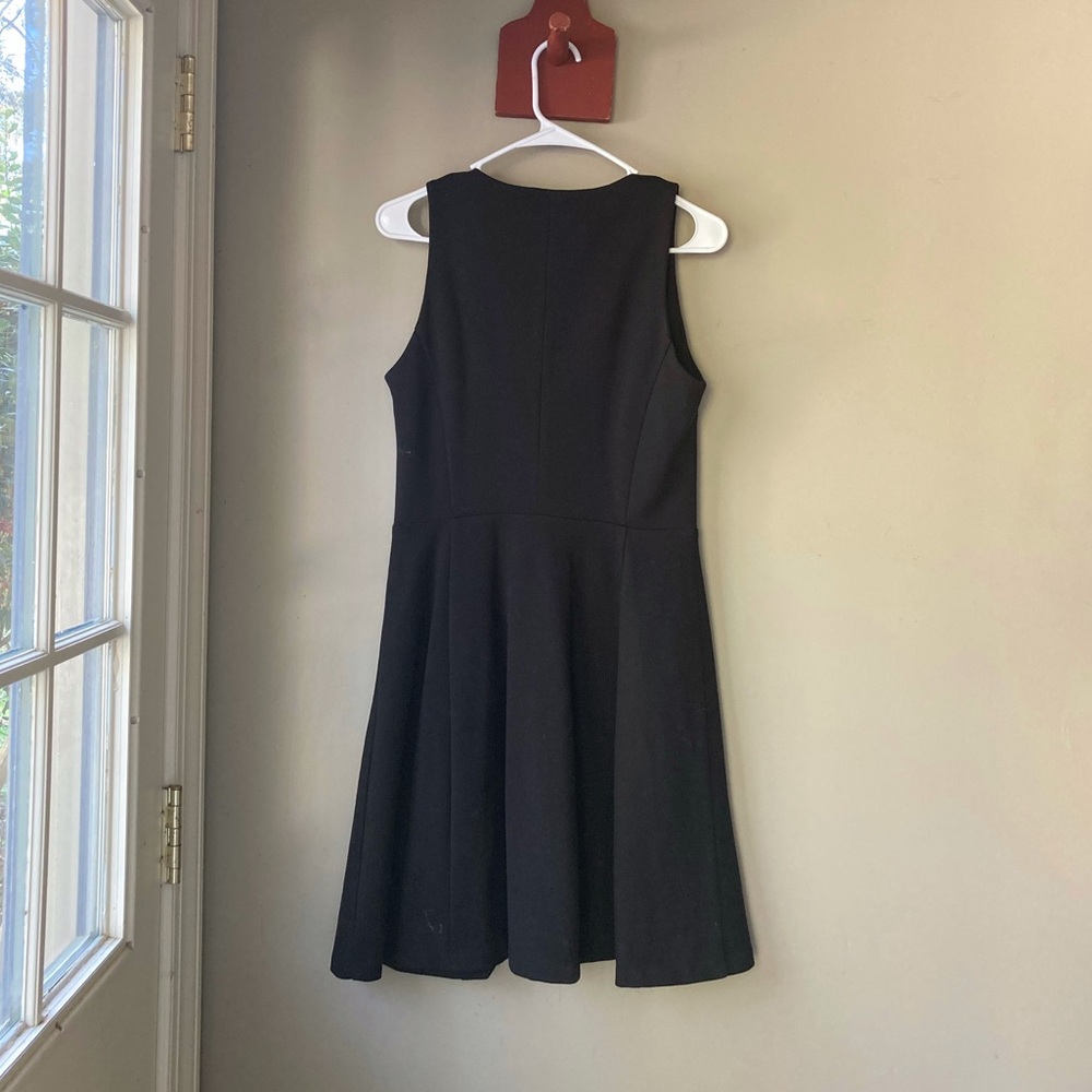 Michael Michael Kors Black Zip Up Black Dress 6 NWT - Picture 5 of 8